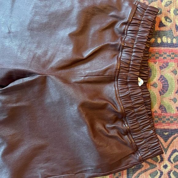 JARDIN - Leather stretch trousers - Picture 11 of 11